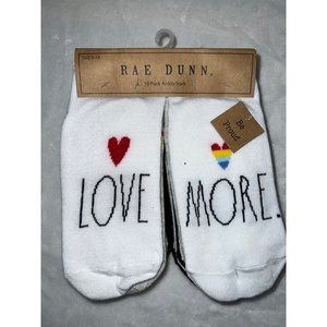 New Rae Dunn Be Proud Set of 10 Pride Socks